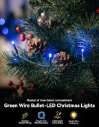 LitHome 99FT 300 LED String Lights Outdoor Indoor, 8 Modes Waterproof Christmas - Image 6