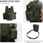 Mardingtop Molle Admin Pouch, EDC Pouch, Tactical Drawstring Pouch, Utility - Image 6