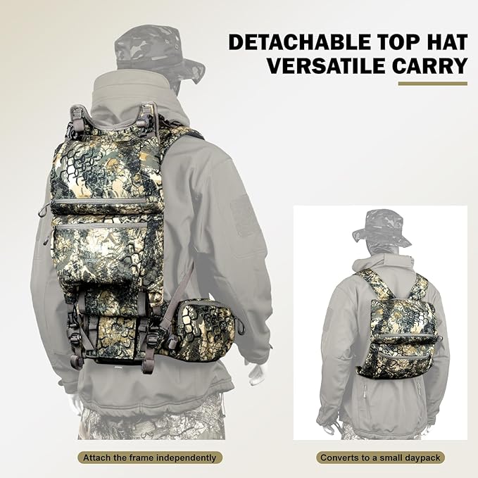 MOXULE Pro 5000 Camo Frame Backpack - Image 5