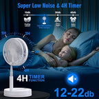 Portable Foldable Rechargeable Oscillating Fan - Image 3