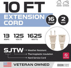 Iron Forge Cable 2 Prong Extension Cord 10 ft - Image 2