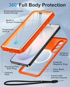 for Samsung Galaxy S26 Waterproof Case, Magnetic Heavy Duty Military Grade - Image 5