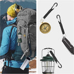 EOTW Paracord Keychain for Men Women Paracord Carabiner Backpack Keychain - Image 2
