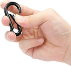 sprookber Carabiner Clips Spring Snap Hook, Iron Heavy Duty Caribeaners - Image 6