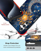 Compatible for Samsung Galaxy A36 5G Case, Dual Layer Heavy Duty 2 in 1 - Image 3