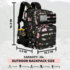 Lovelinks21 25L Tactical Military Backpack Small Travel Rucksack - Image 2
