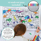 Coloring Pillowcase for Kids – Reusable DIY Pillow Cover - Image 2