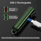 Blukar Rechargeable EDC Flashlight, Mini Keychain Flash Light - Image 6