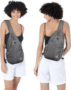 WATERFLY Small Hiking Sling Bag: Crossbody Sling Backpack Chest Bag Daypack - Image 6