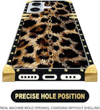 Compatible with iPhone 16 Case, Seamless Gold Chain Leopard Luxury Golden - Image 6