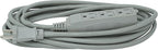 Woods Light Duty Extension Cord, 16 Gauge, 3 Conductor, 3 Outlet Cord - Image 2