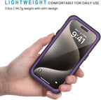 Lanhiem for iPhone 15 Pro Max Case, IP68 Waterproof Dustproof Shockproof Cases - Image 4