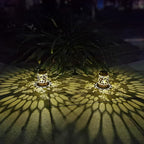 Solar Lanterns Outdoor Hanging Honeybee Decor Lantern, Waterproof Hollow Out - Image 6