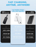 Portable Phone Charger, 10000mAh PD20W Fast Charging Power Bank - Image 2
