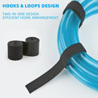 60 ft x 3/4 inch Hook and Loop Roll, Reusable Fastening Cable Ties, Office and - Image 4
