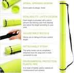 DEWEL Poster Tube, Waterproof Poster Holder Plastic Expandable - Image 3