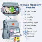 Baby Shower Gifts Diaper Bag Backpack - Image 2