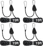 Longer 18ft Ratchet Straps Ropes Tie Down Rope Strap Small Mini Reflctive - Image 9