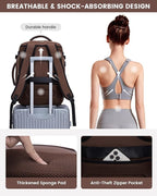 LOVEVOOK Large Travel Backpack for Women, TSA Carry on Backpack for Airplanes - Image 7