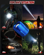 Victoper Red Rechargeabe Flashlight 2 Pack, High Lumens 5 Modes LED Bright - Image 9
