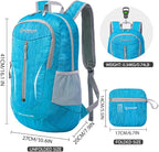 ZOMAKE 25L Ultra Lightweight Packable Backpack, Foldable Hiking Backpacks Water - Image 2