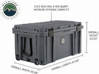 Overland Vehicle Systems 40100031 Dark Gray 169 QT Dry Box Storage - Image 2