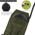 PETAC GEAR 1.5L / 3L Tactical Hydration Pack，Molle Carrier Pouch - Image 3