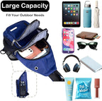 JENAGREEN Waterproof Sling Backpack Crossbody Sling Bag, Cross Bag Adjustable - Image 9