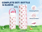 18 oz Insulated Girls Water Bottle: Spill-Proof, Stainless Steel Cup - Image 3