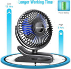 BESKAR Portable Clip on Fan Rechargeable, 4 Speeds Small Battery Operated Fans - Image 6