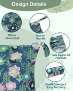 babygoal Floral Wet Dry Bags 3 Pack, Waterproof Travel Bags - Image 2