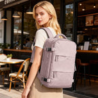 coofay Large Travel Backpack For Women Men Airline Approved Carry On Backpack - Image 2