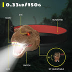 Dysaim Dinosaur Headlamp for Kids Head Lamp Outdoor Camping Essentials Gear - Image 8
