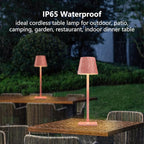 Yogaret Pink Cordless Table Lamp Set of 2 - Image 3