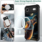 for iPhone 17 Air Case, for MagSafe Graphic Design for Girl Boy Soft Silicone - Image 2