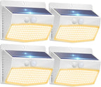 Peasur Solar Outdoor Lights, Motion Sensor Security Lights by Peasur