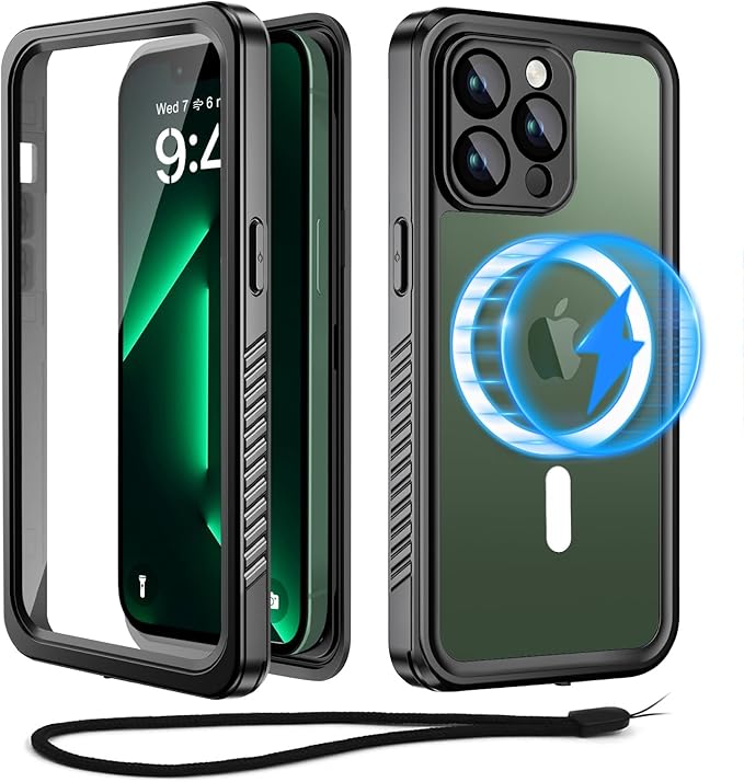 Beeasy for iPhone 13 Pro Waterproof Case by Beeasy