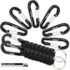 EOTW Paracord Keychain for Men Women Paracord Carabiner Backpack Keychain - Image 5