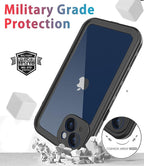 for iPhone 13 Mini Case Waterproof Shockproof Dustproof Full-Body Sturdy - Image 5