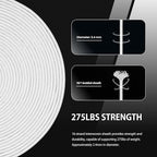 Abma Cord 2.4mm Paracord 275 100ft Nylon Rope 4 Strands Tactical Parachute Cord - Image 4
