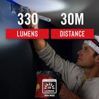 Coast® FL19 365 Lumen Dual Color LED Headlamp, Batteries & Hard Hat Clips - Image 3