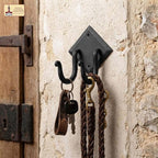 Mystic Colonial Rustic Hand Forged Iron Wall Hook - Image 7