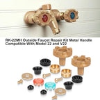 RK-22MH Repair Kit Metal Handle, Outside Faucet, Compatible - Image 2