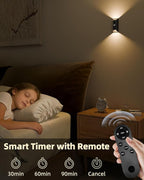 EZVALO Motion Sensor Wall Lights Indoor, 4000mAh Rechargeable Battery Operated - Image 6