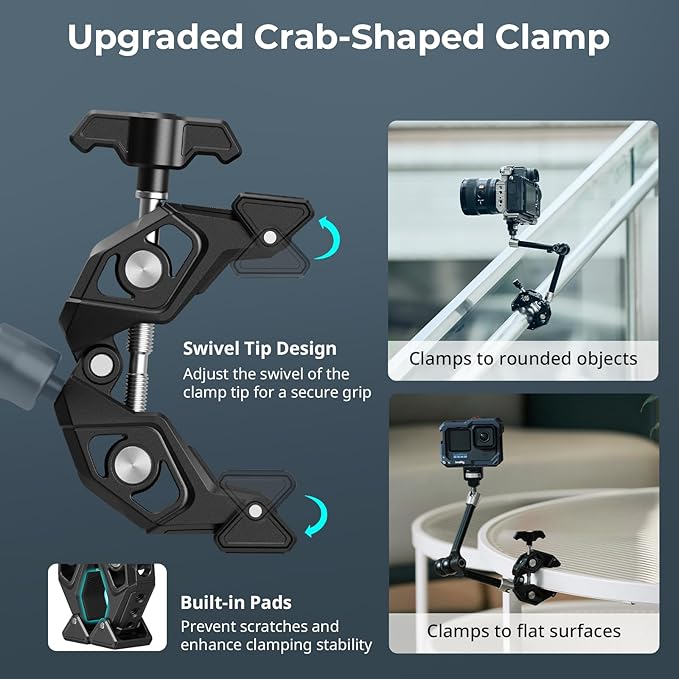 SMALLRIG 12.9 Inches Magic Arm Clamp, - Image 6