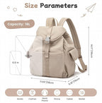 G4Free Small Backpack for Women, Nylon Casual Daypack for Work Travel Campus - Image 5