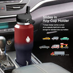 SENDESTAR 40oz Water Bottle Wide Mouth Stainless Steel Vacuum Insulated Double - Image 2