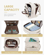 LOVEVOOK Large Travel Backpack for Women, 50L Carry on Backpack for Airplanes - Image 3