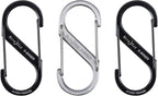 Nite IZE S-Biner Stainless Steel Dual Carabiner #2, Dual Gated Carabiner - Image 2