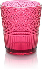Victoria Ruby Set of 6 Premium Acrylic DOF Glass 16 oz – Unbreakable Drinkware - Image 2